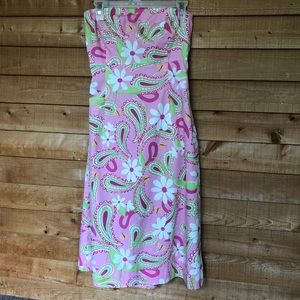 VINTAGE Lilly Pulitzer Tea Length Dress